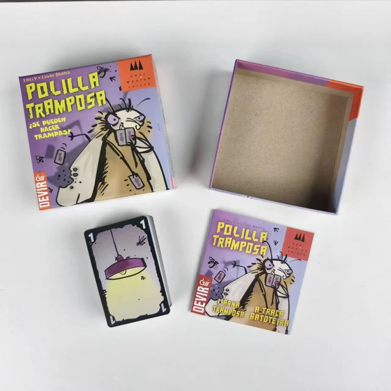 Polilla Tramposa Board Games For Family Party Games Cheating Moth Spanish Card Game For Adults Children Juegos De Mesa Español