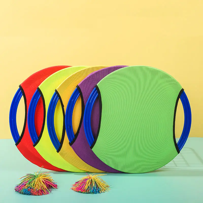 Children's Bouncing Ring Throwing Ball Sense Training Activities Parent-Child Toys Outdoor Elastic Ball Educational Toys
