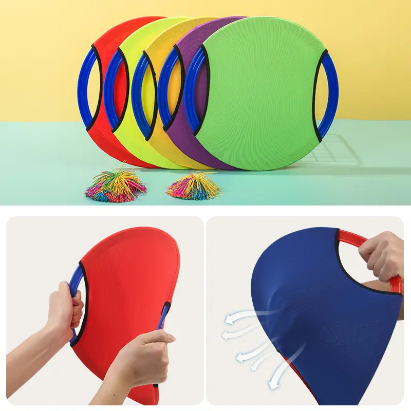 Children's Bouncing Ring Throwing Ball Sense Training Activities Parent-Child Toys Outdoor Elastic Ball Educational Toys