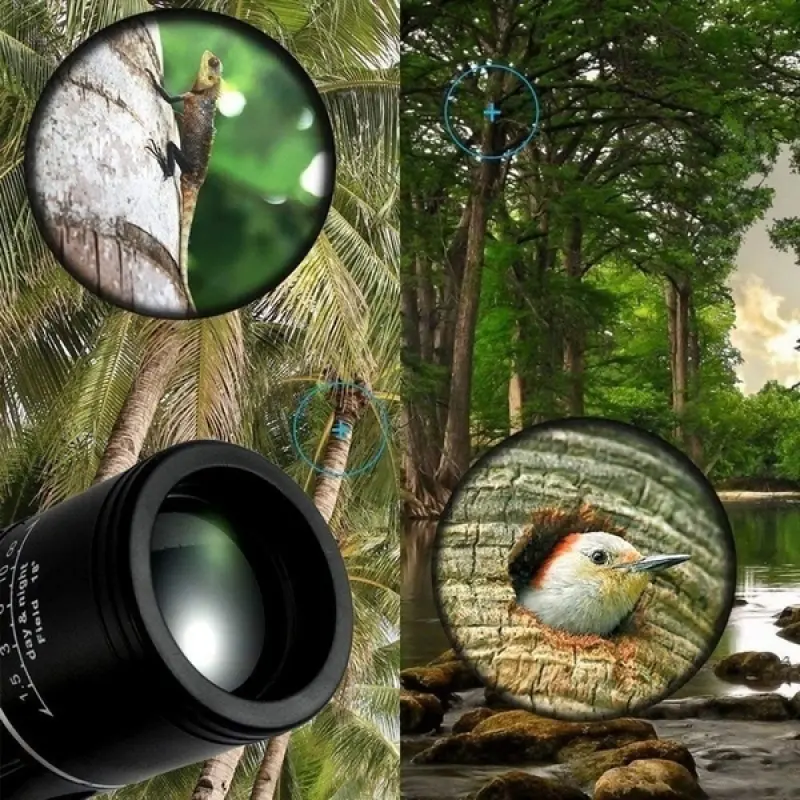 16X52 long Distance Sports Hunting Zoomable Monocular Low Light Night Vision Telescope Binoculars for Outdoor Watching Hunting
