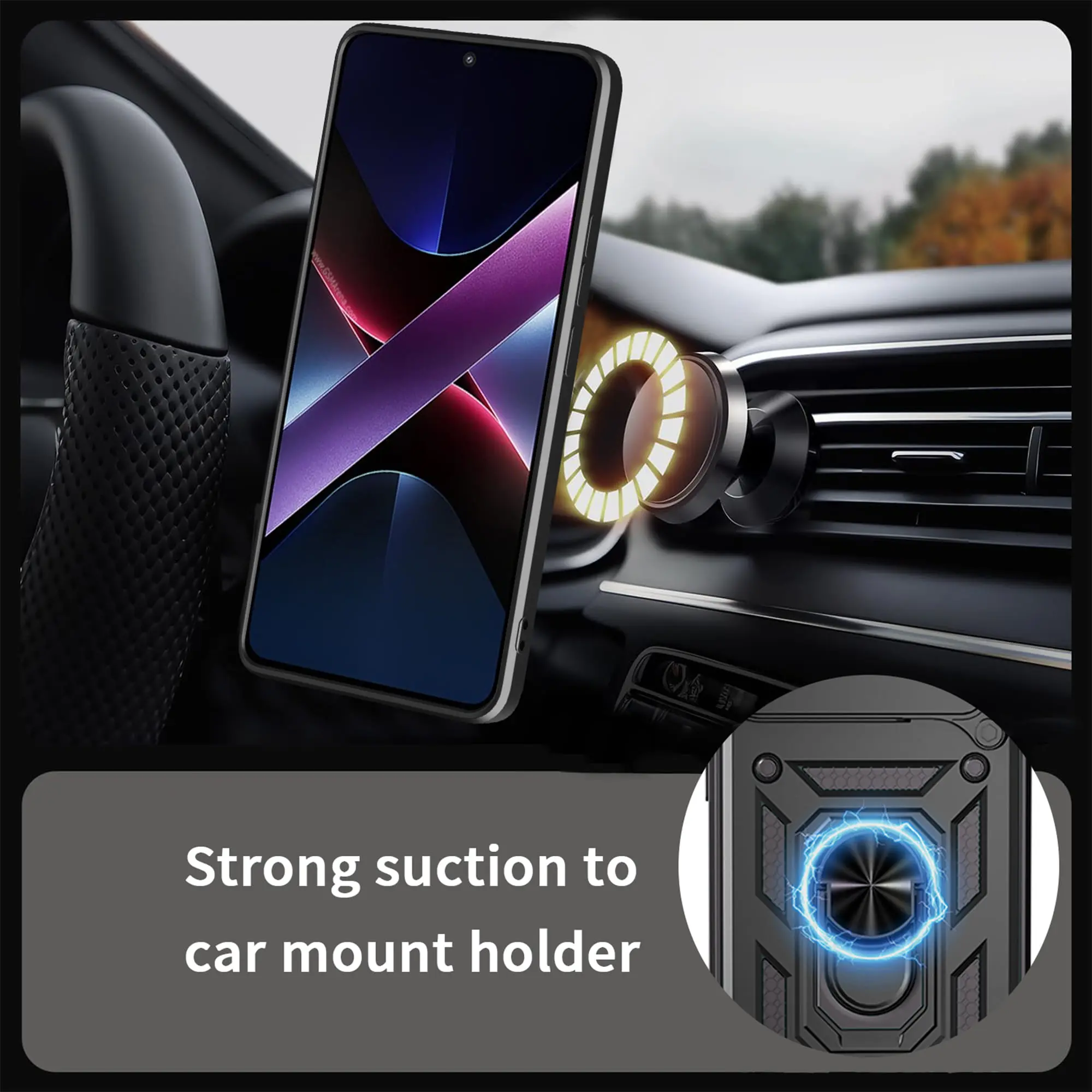 Case for Honor 400 Slide Camera Protect Stand Phone Shell Funda for 400Lite 200Lite 200Pro 200 Cover