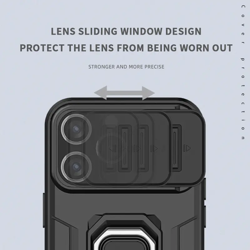 Shockproof Case For Honor 400 Pro Case For Honor 400 Pro Ring Holder Magnetic Cover For Honor 400 Pro Push Window Case 6.7 inch
