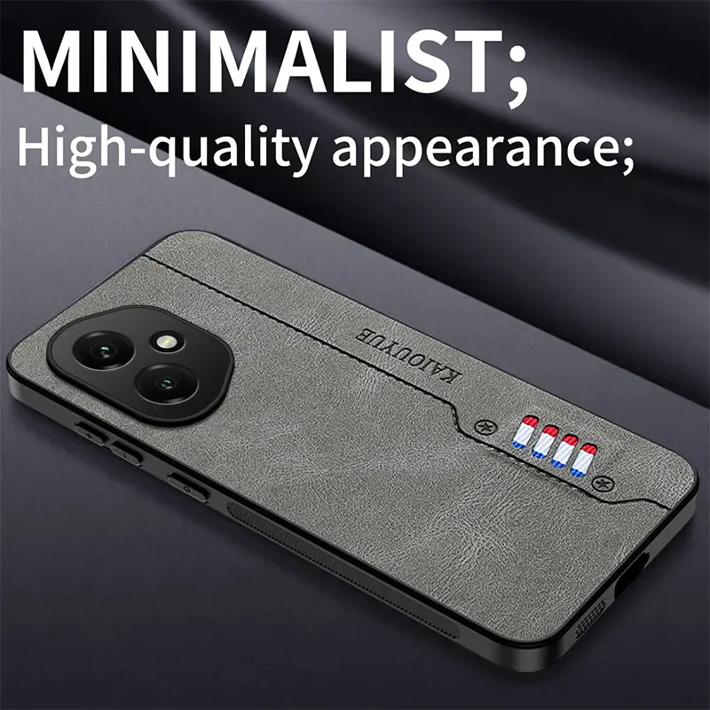 Light Luxury Sheep Nappa Leather Phone Case For Honor 400 shockproof and drop-resistant For Honor 400 Pro Protect Back Cover