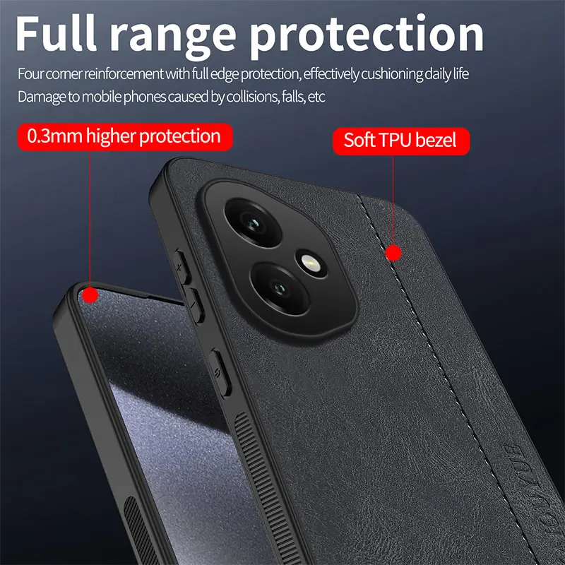 Light Luxury Sheep Nappa Leather Phone Case For Honor 400 shockproof and drop-resistant For Honor 400 Pro Protect Back Cover