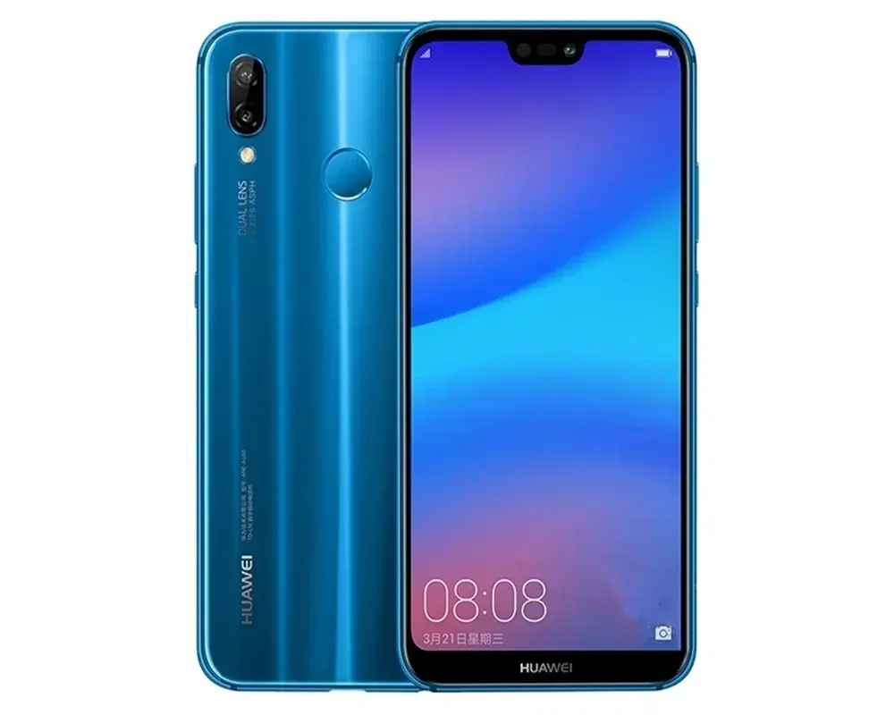 Huawei P20 Lite 4G SmartPhone Global Version Celular 18W 3000mAh Battery capacity 16MP 2280x1080 pixels unlocked Used Phone