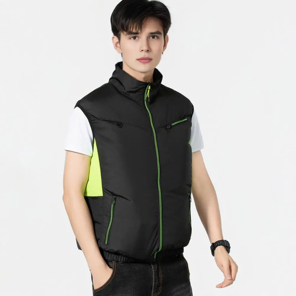 Comfortable Full Body Ventilation Vest Fan Vest with Adjustable Wind Speed Ergonomic Dual Fan Vest for Summer Heat for Powerful