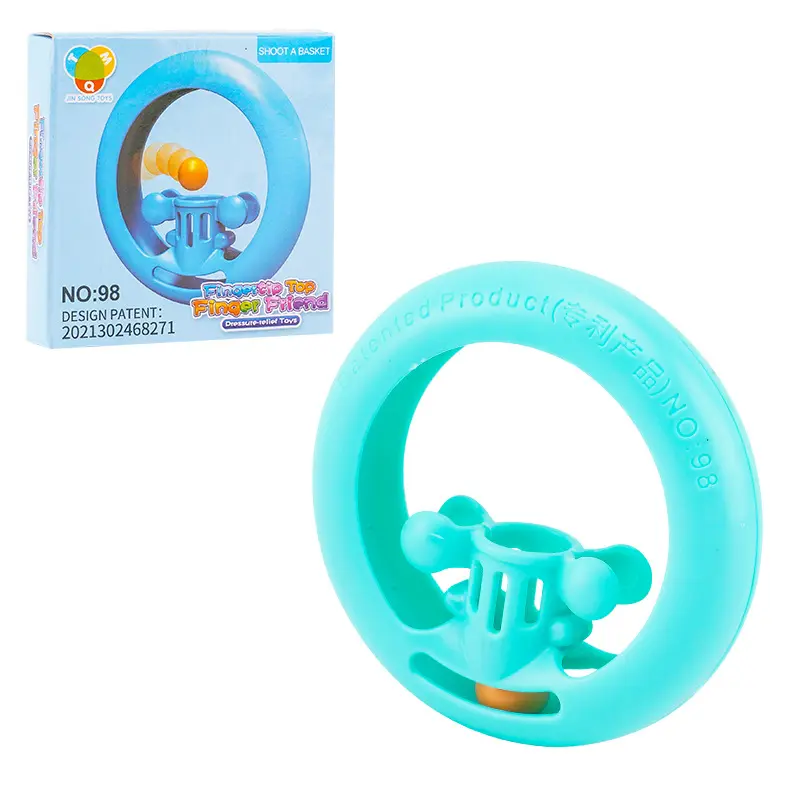 Mini Finger Fidget Spinner Portable Silent Fingertip top Stress Relief Toy Durable Focus Tunnel Gadget with Multi-Color Spin