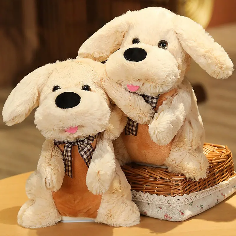 Robot Dog Toys Electronic Sing Songs Puppy Electric Music Animal Clap Hand Ears Plush Teddy Pet For Children Birthday Gifts