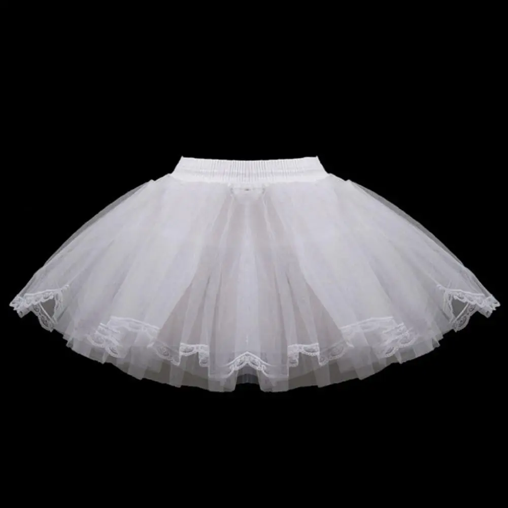Elegant Lines Skirt Three-dimensional Tailoring Petticoat Elegant High Waist Petticoat with Three-dimensional for Women