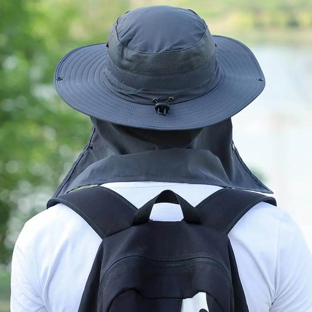 Adjustable Sun Hat with Neck Protection Breathable Sun Hat for Outdoor Activities Outdoor Sun Hat with Windproof for Ultimate