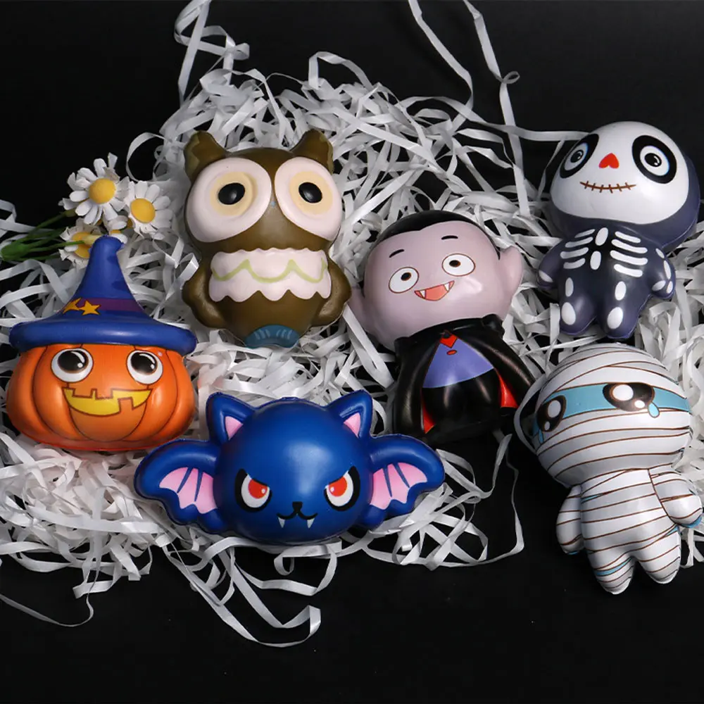 New Slow Rebound Squishy Squeeze Halloween Costume Set Puzzle Stress Relieving Toys Doll Children's Holiday Gifts ZG366