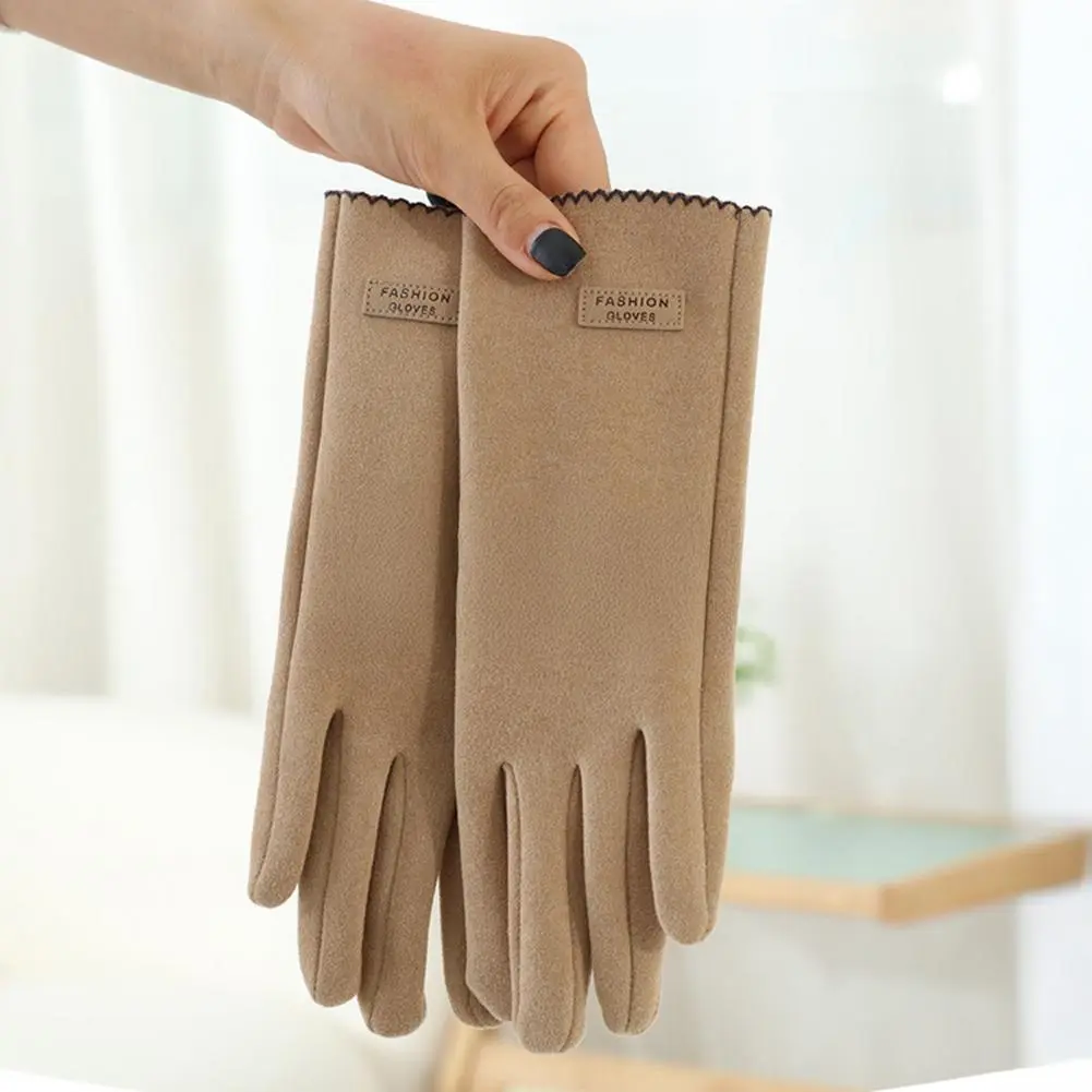 Cold-proof Women Gloves Thickened Women Gloves Winter Women's Touch Screen Thermal Gloves for Outdoor Cycling Warm for Cold