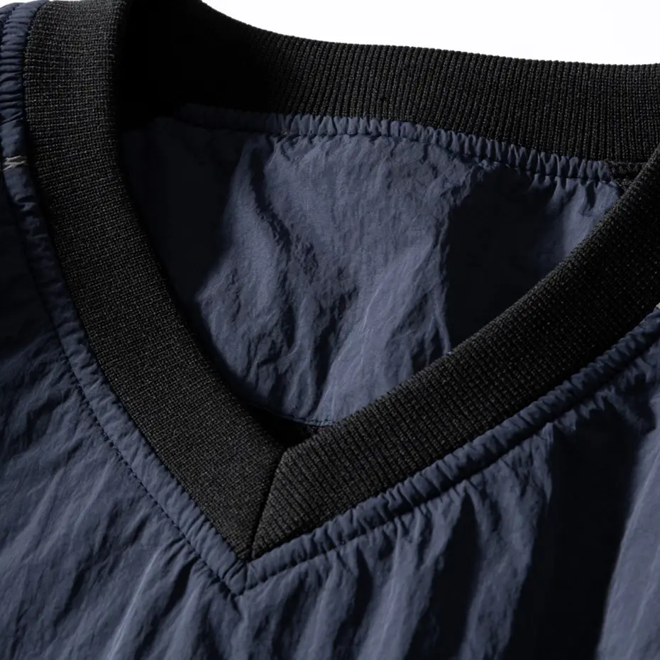 Long Sleeve Sports T Shirts Men's Patchwork Loose Sweatshirts Tactical Tops Hip Hop Streetwear Oversizd Tshirt