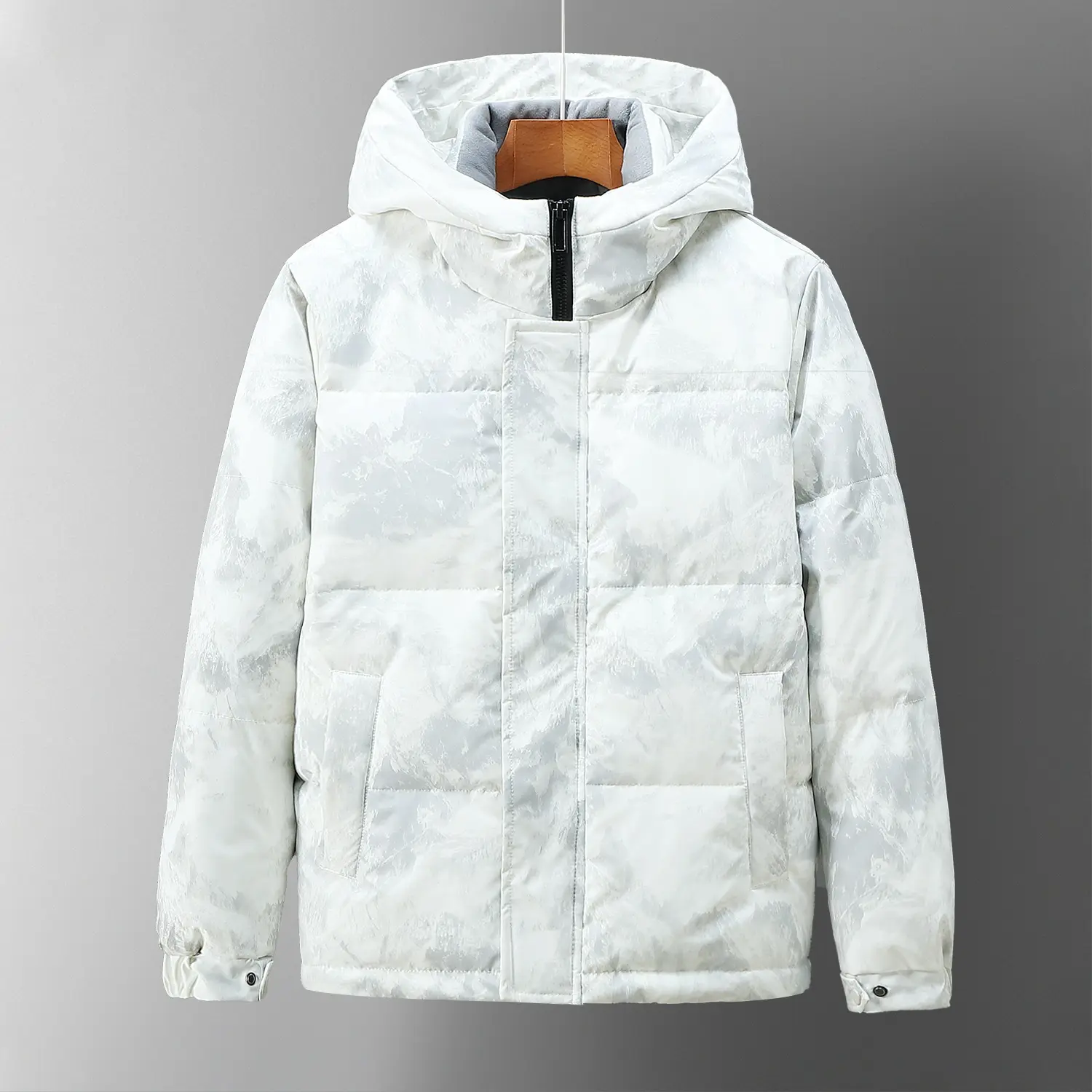 New Fashion Men Hooded Winter Duck Down Coats Thicker Warm Down Jackets Casual Parkas Quality Male Outdoor Windproof Jackets 3XL
