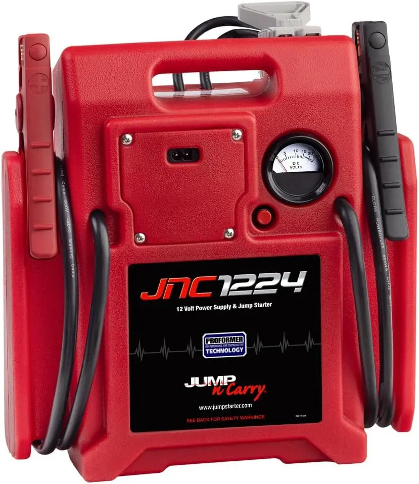Jump-N-Carry JNC1224 3400/1700 Peak Amp 12/24V Jump Starter