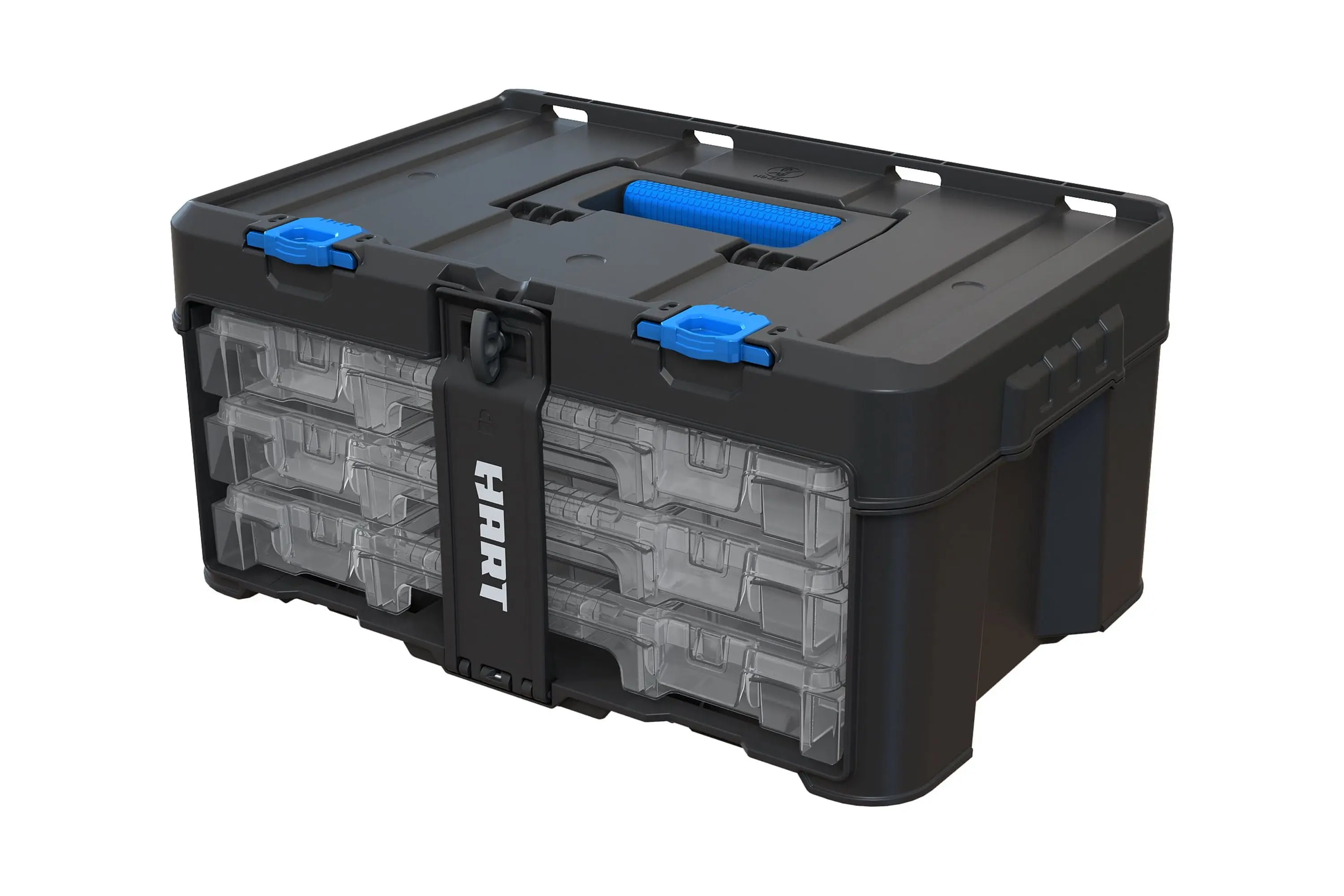 Stack System 3 Case Organizer for Parts and Tools, Integrates with the Modular Storage System