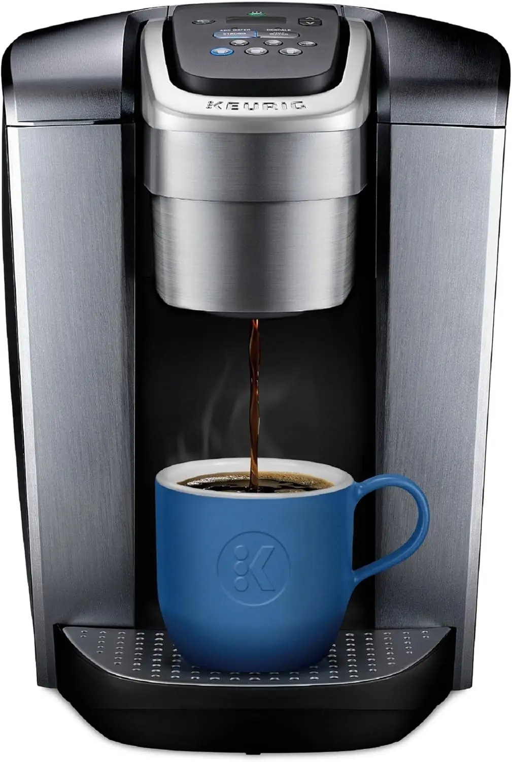 K-Elite Single Serve K-Cup Pod Coffee Maker, with Strength and Temperature Control, Iced Coffee Capability,