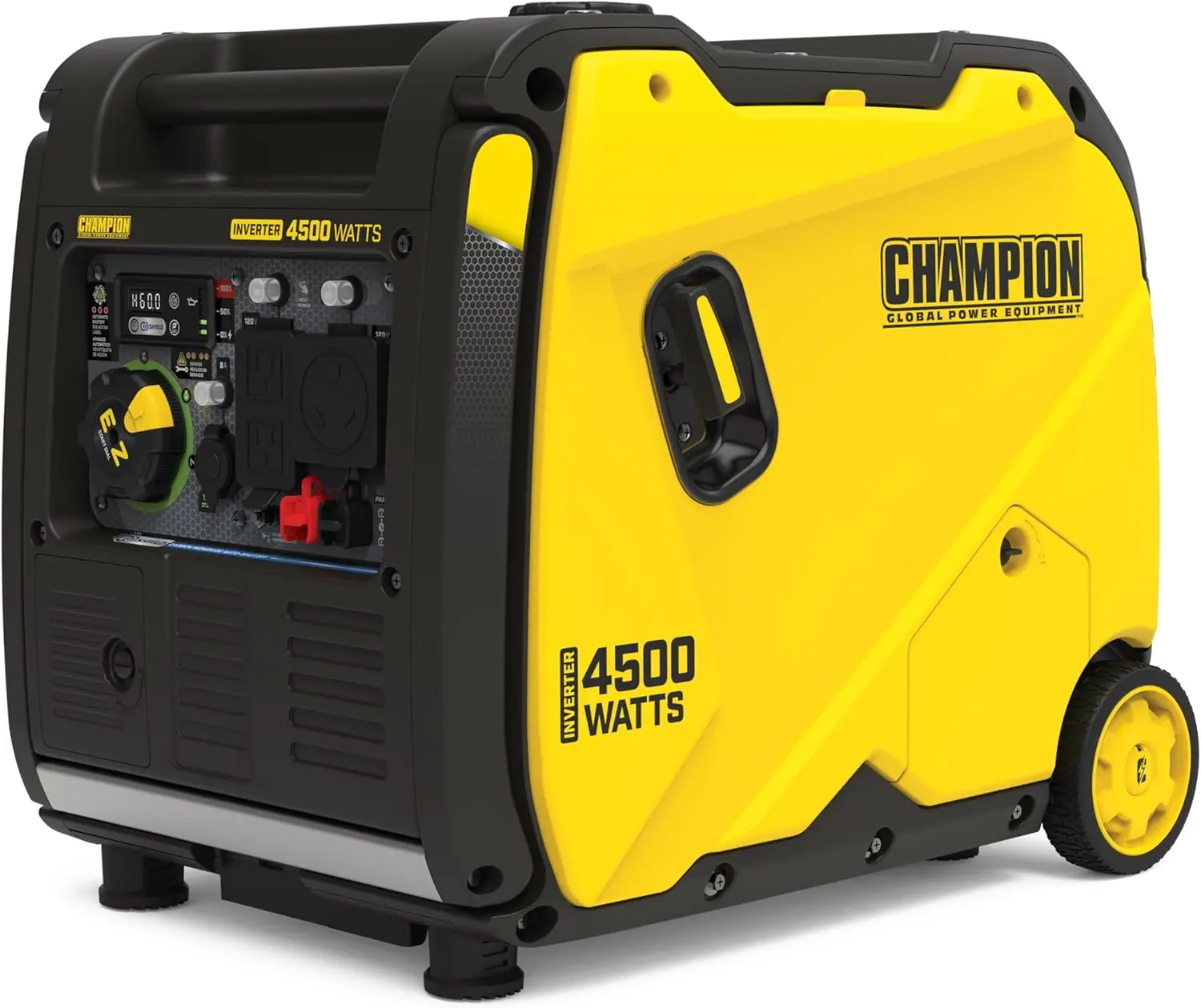 4500-Watt RV Ready Portable Inverter Generator with Quiet Technology and CO Shield