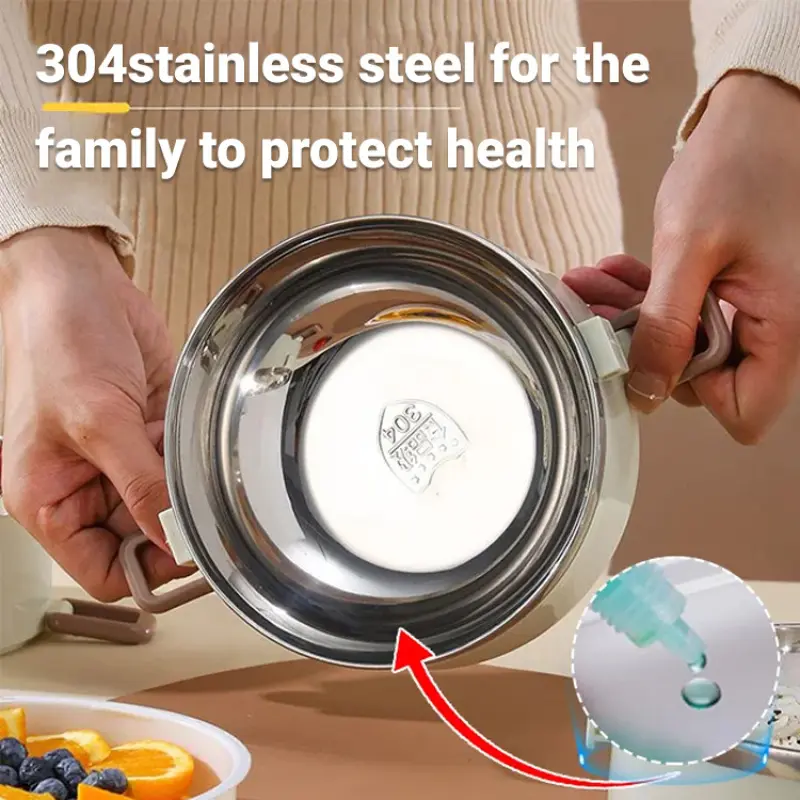 Stainless Steel Insulated Lunchbox Multi-Layer Bento Box Leakproof Lunchbox Insulated Lunch Container