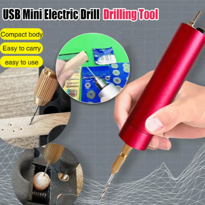USBPowered Handheld Drill for SmallScale Manufacturing and Prototyping