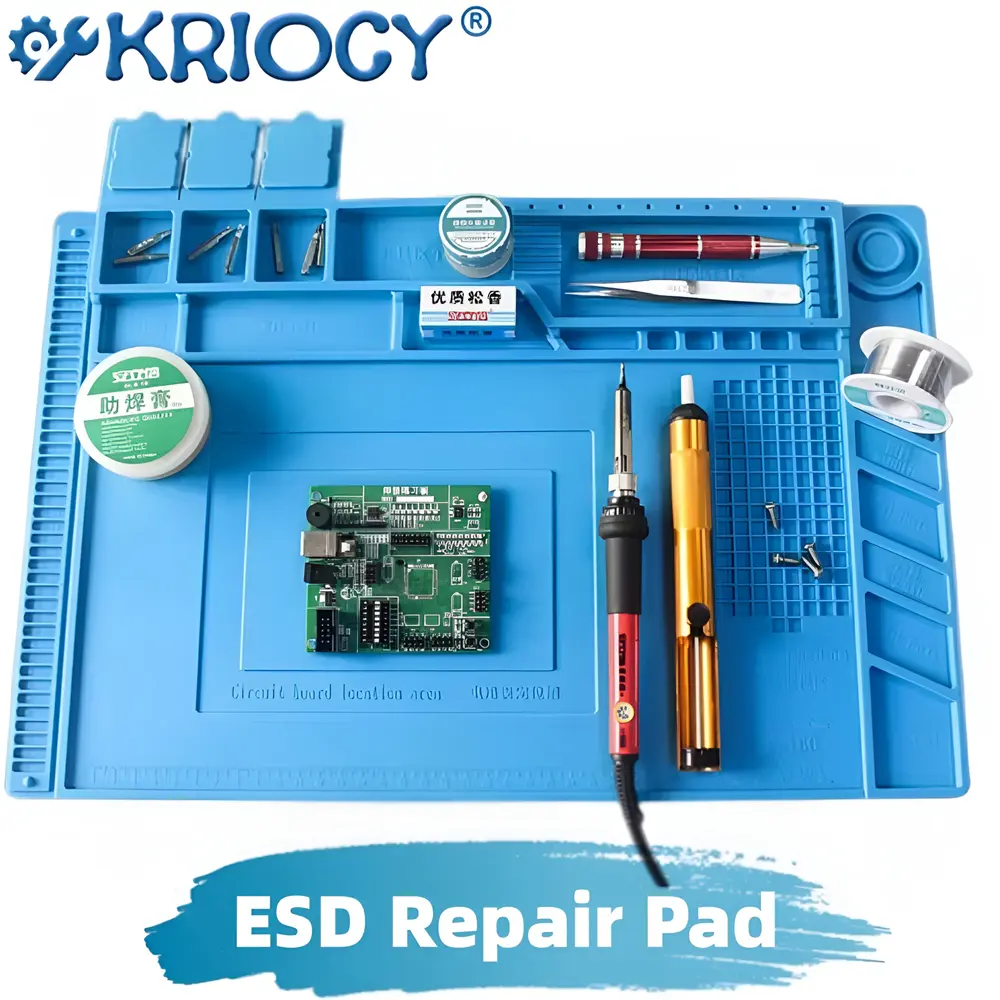 Heatresistant Maintenance Platform ESD Heat Insulation Soldering Mat Job Tools Computer Phone Repair Tool Kit Working Repair Pad