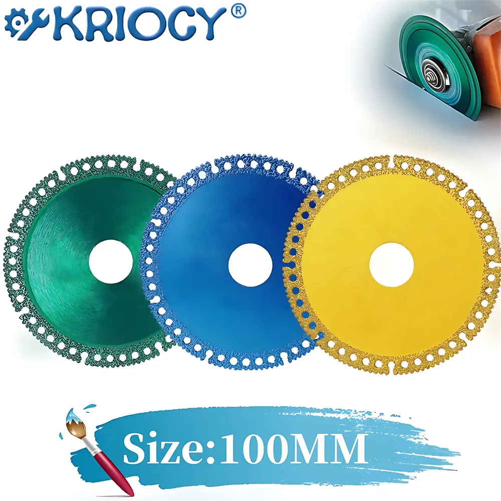 100mm Composite Multifunctional Cutting Saw Blade Diamond Super Hard Circular Saw Disc Metal Tile Marble Pipe Wall Cutting 20mm