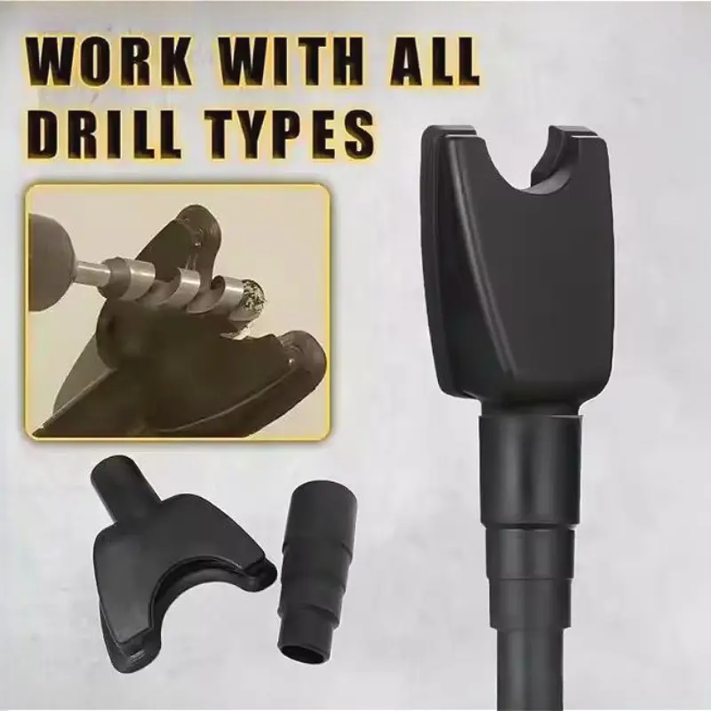 Hands-Free Dust Collector Universial Electric Drill Dust Vacuum Suction Collector For Woodworking Home DIY Tool Accessories