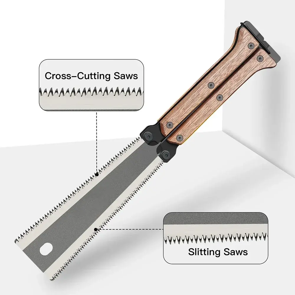 Woodworking Specialized Hand Saw Double-sided Saw Tree Sawing Tool Manual Tools Blade Saw Household Small Handheld Folding Saws
