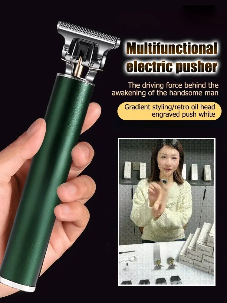 Electric Hair Clipper Hair Clipper Cordless Hair Trimmer Professional Hair Cutting Machine Electric Clipper Cordless Hair Trimme