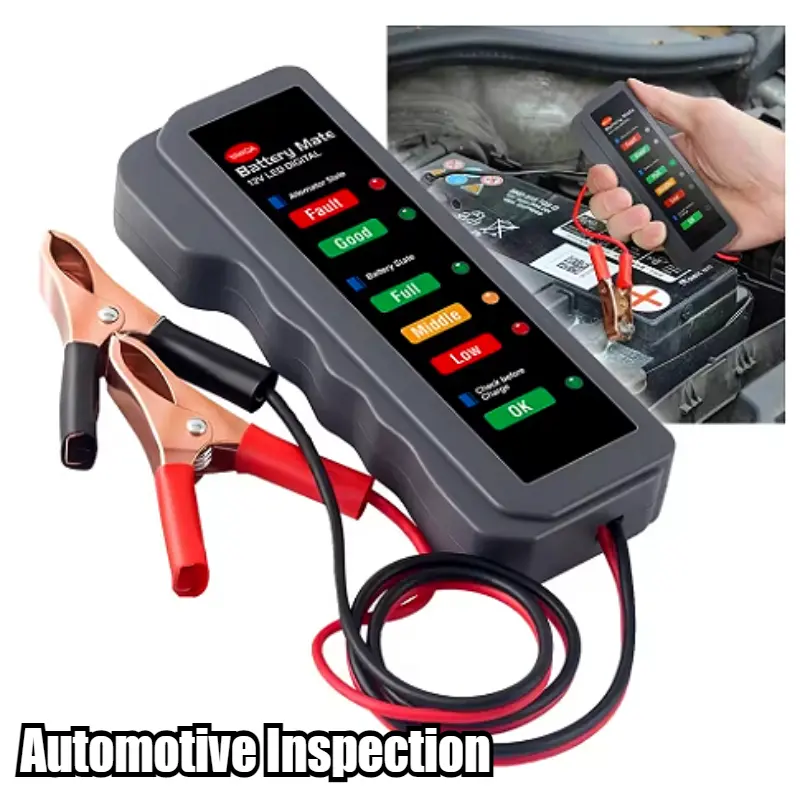 Automotive Inspection Tools Scan Car Battery Tester  Repair Code Reader Convenient for Car Battery Inspection
