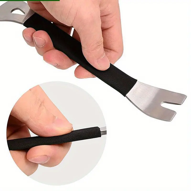 Car Audio Disassembly Tool Pry Panel Interior Clip Rocker Crowbar Stainless Steel Pry Bar Door Panel Disassembly