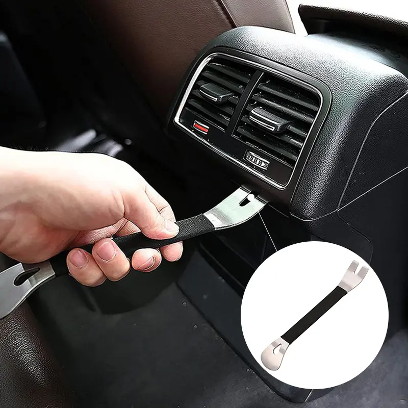 Car Audio Disassembly Tool Pry Panel Interior Clip Rocker Crowbar Stainless Steel Pry Bar Door Panel Disassembly