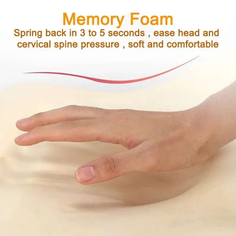 1pc Car Neck Headrest Pillow Accessories Cushion Auto Seat Head Support Neck Protector Automobiles Seat Neck Rest Memory Cotton