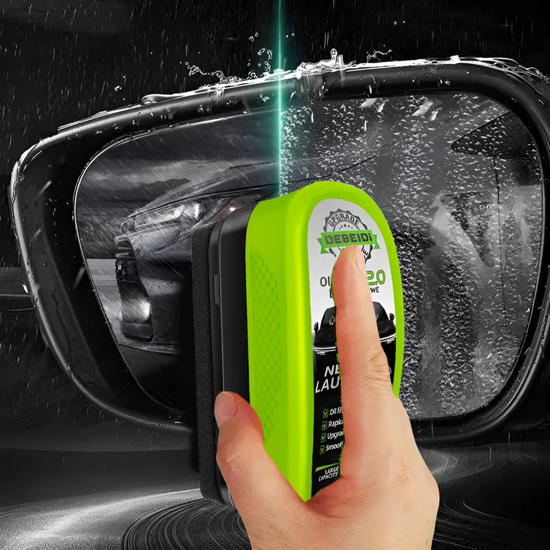 150ml Oil Film Remover Car Glass Antifreeze Oil Film Wipe Front Windshield Side Window Degreasing and Decontamination Coating