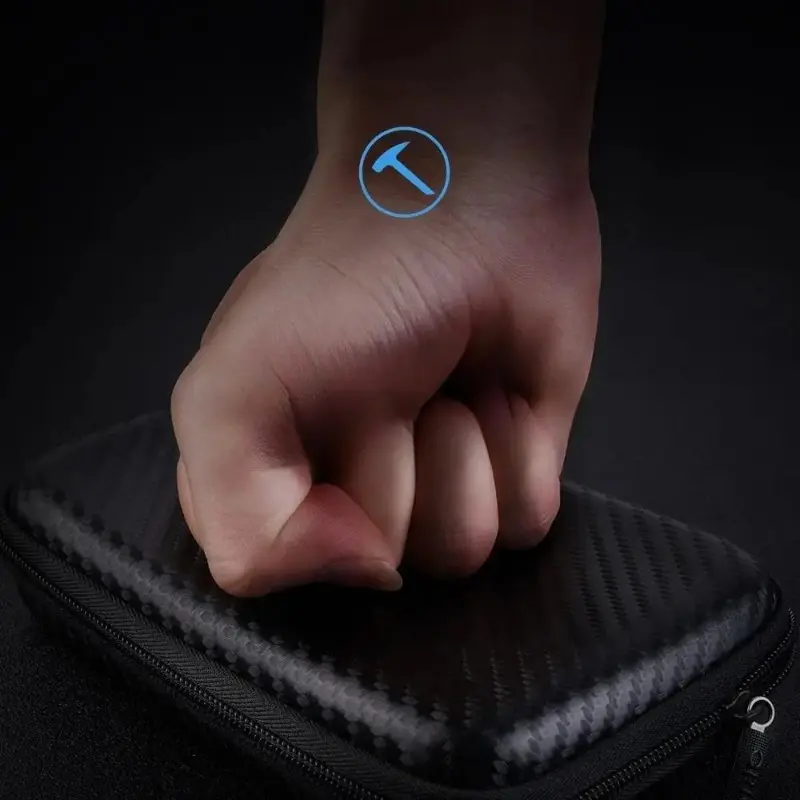 U Disk Data Cable Zipper Bag Mobile Phone Charger Protection Mobile Hard Disk Bag Storage Folding Min Storage Pocket Pouch