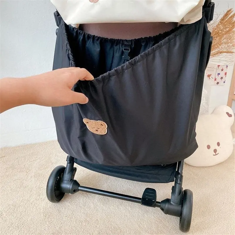 Korean style baby stroller storage bag out of the bottle diaper storage bag car storage hanging bag