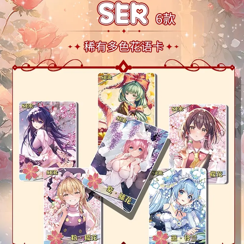 Goddess Story Collection Cards Booster Box Ns 1m13 2m13 Rare Anime Playing Party Board Game Toys For Children