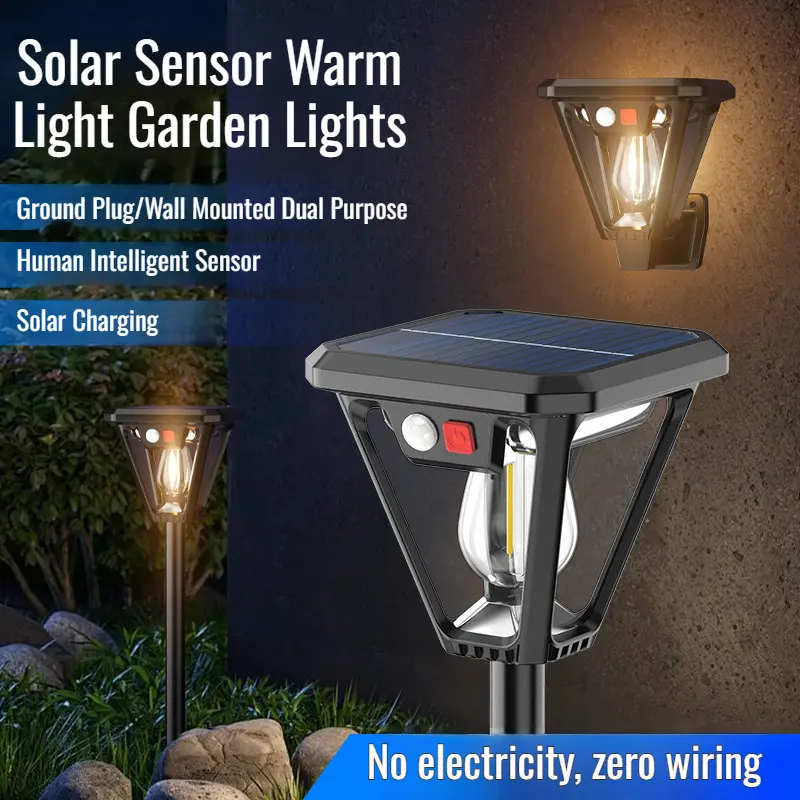 Home Solar Garden Lights Long Outdoor Lighting Solar Wall Lights Continuous Garden Street Lights