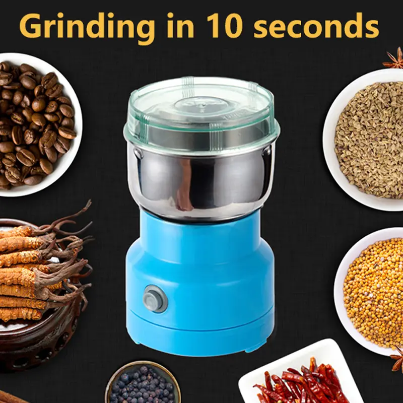 KATA Grain Mill Powerful Grains Spices Grinder Cereals Coffee Dry Food Chopper Processor Blender Pepper Mill Grinding Machine