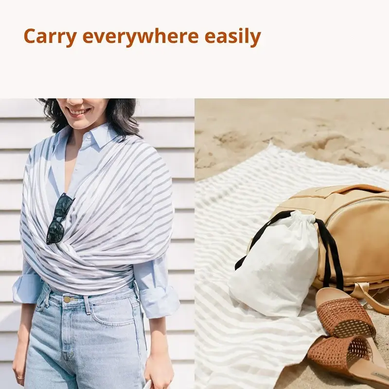 Baby Sling Wrap Infant Newborn Adjustable Stretchy Carrier Belt Portable Breathable Toddler Multifunctional Travel Supplies