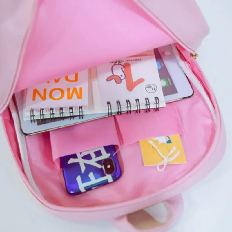 Cute Clear Transparent Women Backpacks PVC Jelly Color Student Schoolbags Fashion Ita Teenage Girls Bags For School Backpack