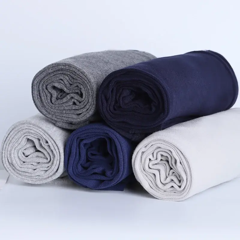 Winter Men's Warm Underwear Cotton Leggings Tight Male Long Johns Blue Gray White Warm Thermal Underwear Bottoms for Men