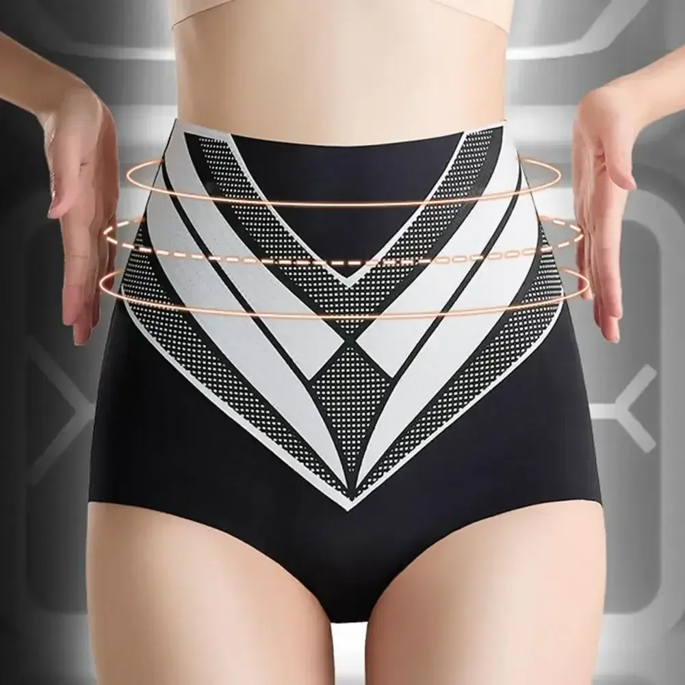 Women Stretch Panties High Waist Shaping Shorts Shaper Tummy Control Panties Wide Crotch Female Body Shaper Underpants