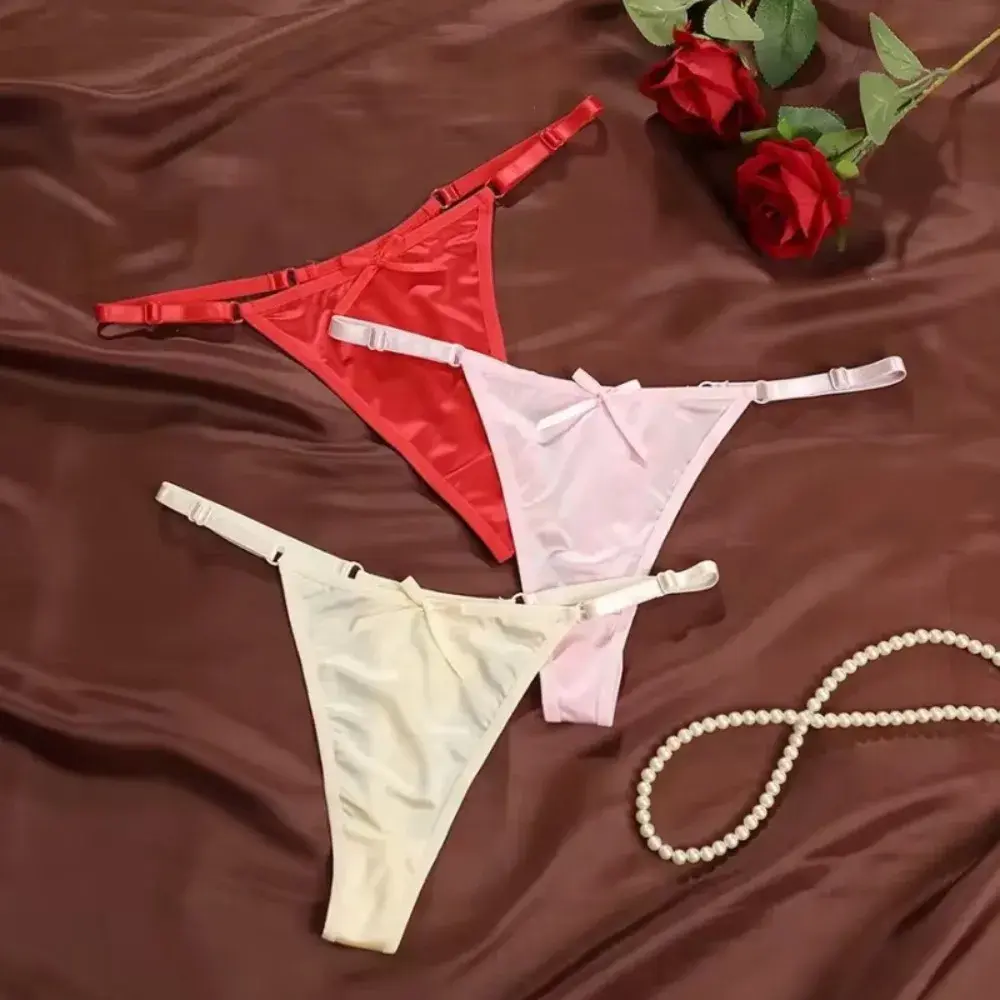 Women's Lingerie Underwear Seamless Quick-drying Thong Skin-friendly Breathable Low Rised Diaments Briefs G String