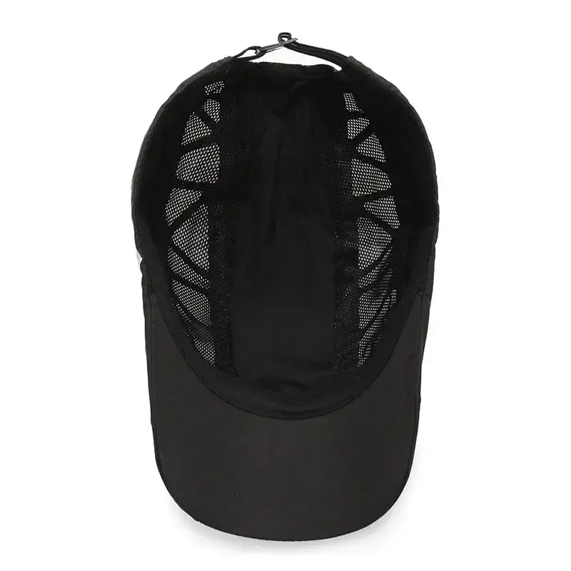 Men Visors Summer Quick Drying Waterproof Snapback Peaked Cap Women Sun Hat Letter Printing Kpop Fashion Breathable Adjustable