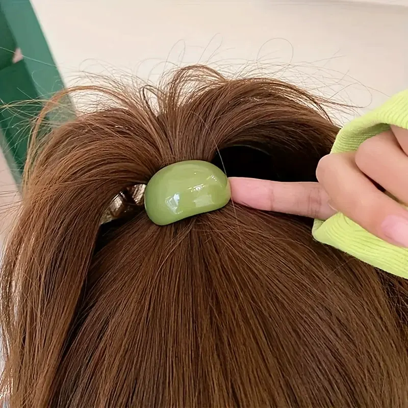 Korean Fashion Elastic Hair Bands Hair Accessories Headwear Ponytail Holder Scrunchie for Women Girls New