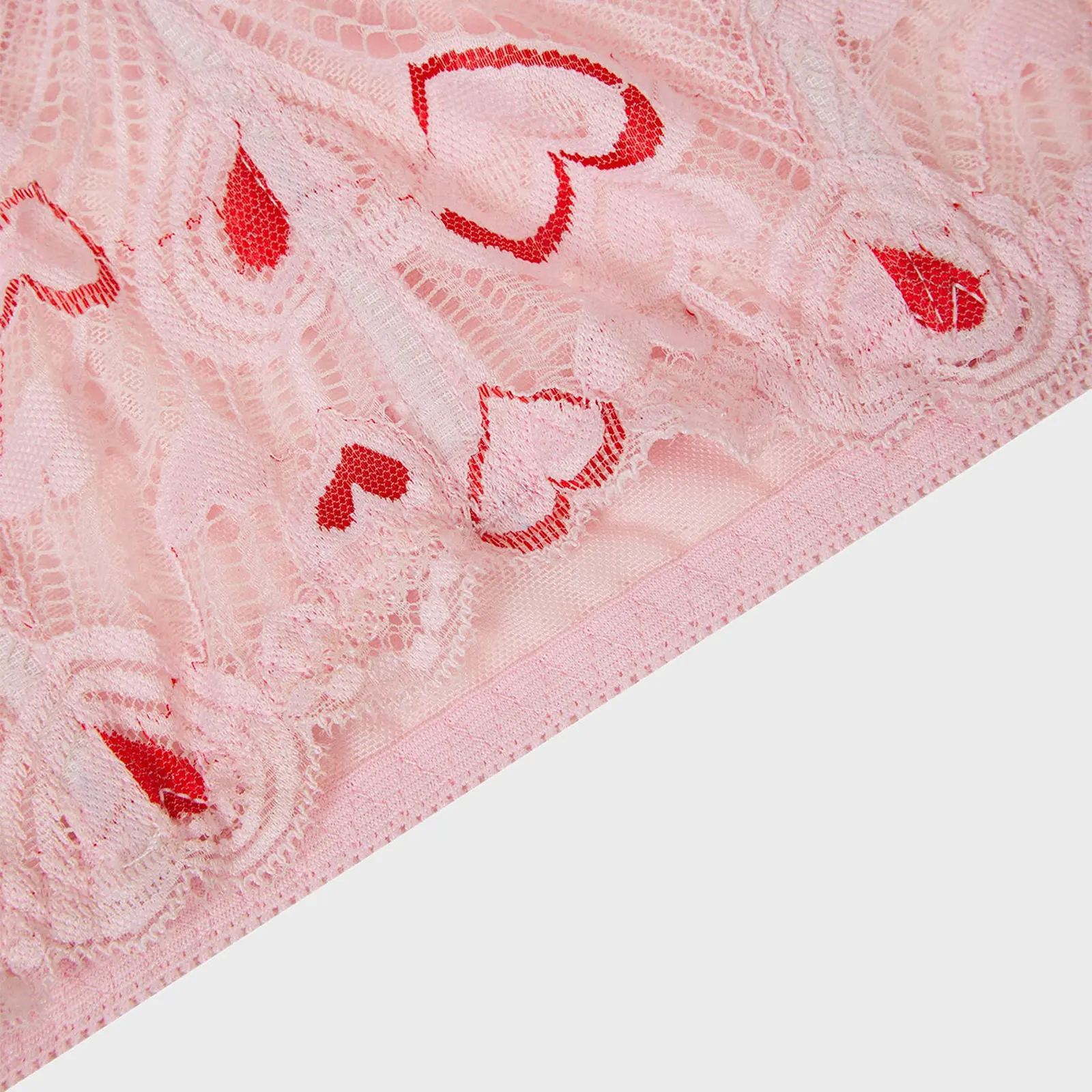 Women's Lace Tank Tops Sleeveless Sweetheart Neck Heart Print Corset Tops Lingerie Vest Shirts