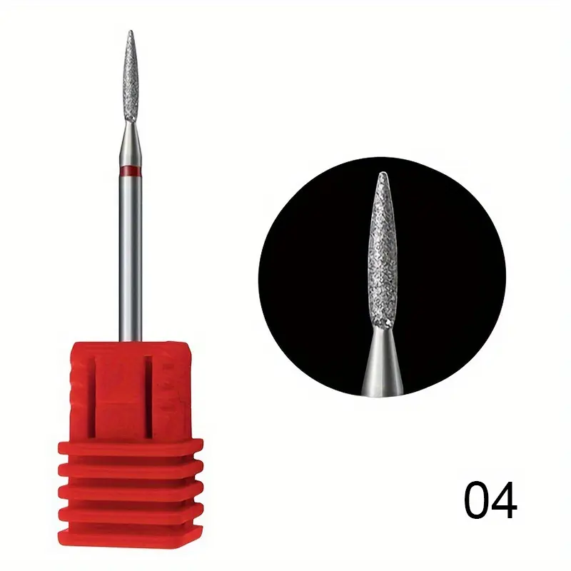 Diamond Milling Cutter Nail Drill Bits Set For Manicure Accessory Pedicure Eletric Machine Nail Bit Burr Tools
