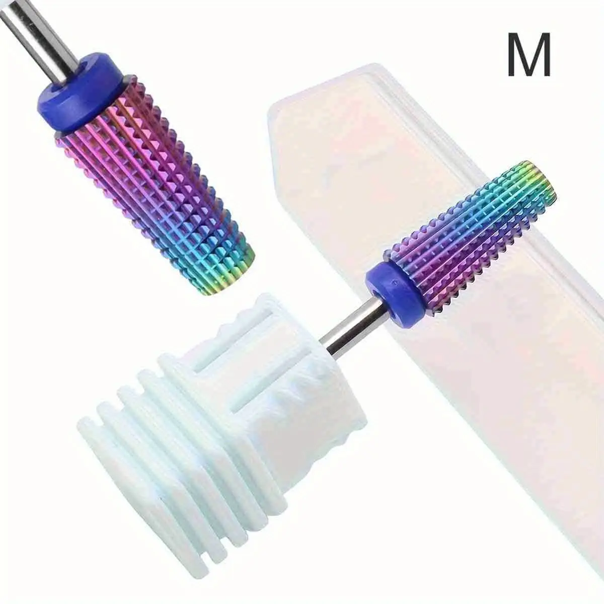 5 in 1 Tungsten Nail Drill Bit Carbide Nail Files Rotate Burr for Electric Manicure Machine Gel Polish Tools Accesories