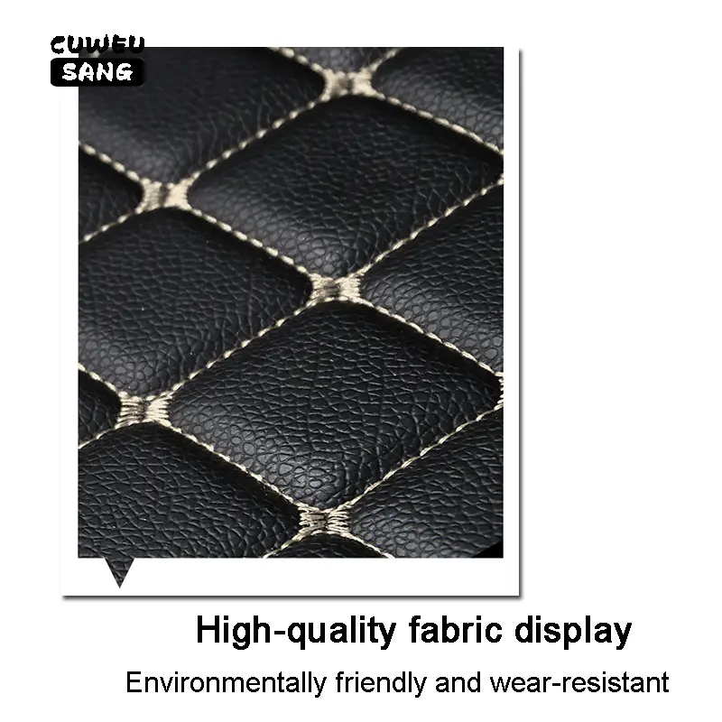 CUWEUSANG Custom Car Floor Mats For Citroen C5 Aircross C5X Auto Carpets Foot Coche Accessorie